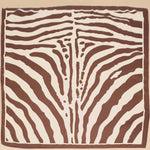 Zebra Print Bandana Scarf - Elle Maxine